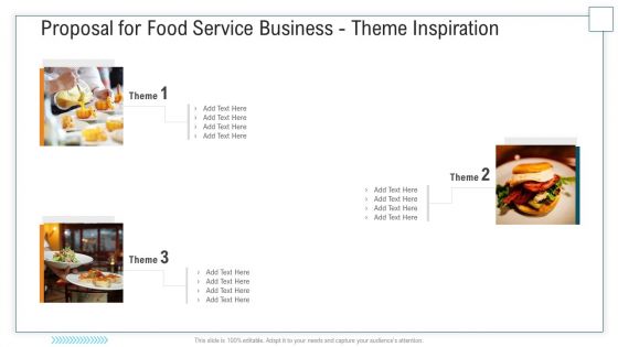 Proposal For Food Service Business Theme Inspiration Ppt Infographics Templates PDF