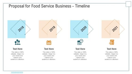 Proposal For Food Service Business Timeline Ppt Infographic Template Background Image PDF