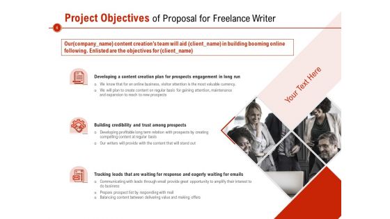 Proposal For Freelance Writer Ppt PowerPoint Presentation Complete Deck With Slides