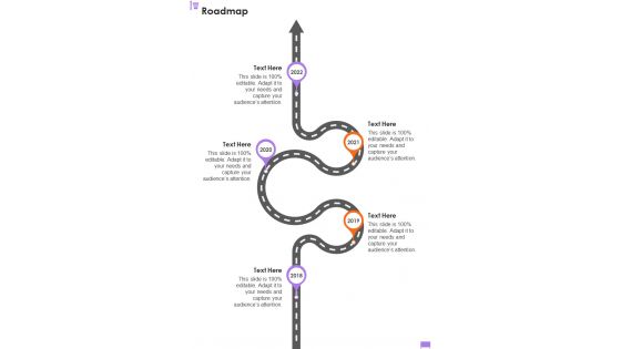 Proposal For Funding Basketball Event Roadmap One Pager Sample Example Document Proposal For Funding Basketball Event Roadmap One Pager Sample Example Document