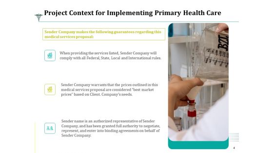 Proposal For Implementing Primary Health Care Ppt PowerPoint Presentation Complete Deck With Slides