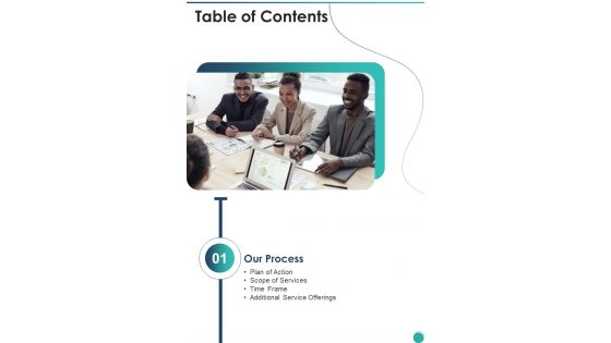 Proposal For Nurses Recruitment Table Of Contents One Pager Sample Example Document Proposal For Nurses Recruitment Table Of Contents One Pager Sample Example Document