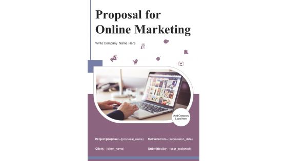 Proposal For Online Marketing Example Document Report Doc Pdf Ppt