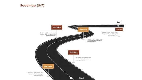 Proposal For Purchasing New Equipment Roadmap Five Stages Ppt Styles Information PDF