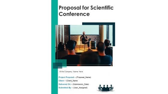 Proposal For Scientific Conference Example Document Report Doc Pdf Ppt