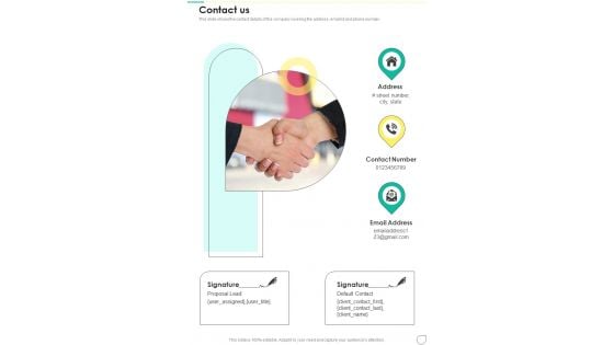 Proposal For Staff Internship Program Contact Us One Pager Sample Example Document Proposal For Staff Internship Program Contact Us One Pager Sample Example Document