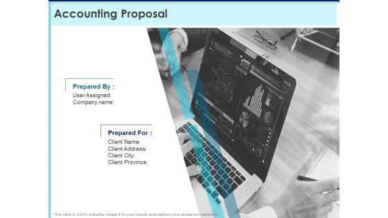 Proposal Template For Accounting Services Accounting Proposal Ppt Inspiration Influencers PDF