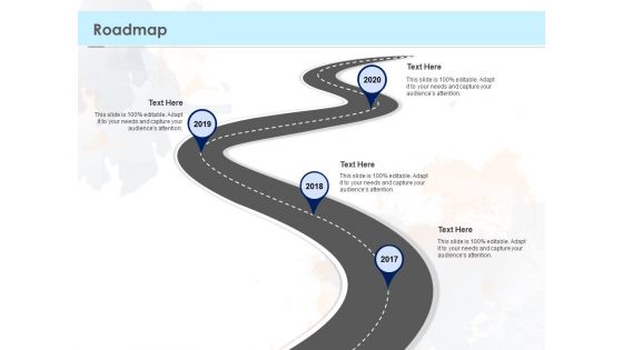 Proposal Template For Concrete Supplier Service Roadmap Ppt PowerPoint Presentation Inspiration Smartart PDF