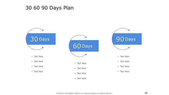 Proposal To Brand Company Professional Services 30 60 90 Days Plan Structure PDF