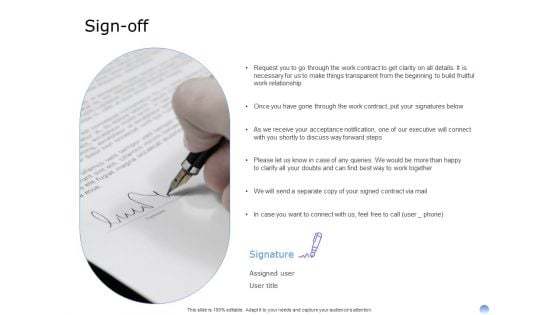 Proposal To Brand Company Professional Services Sign Off Demonstration PDF Proposal To Brand Company Professional Services Sign Off Demonstration PDF