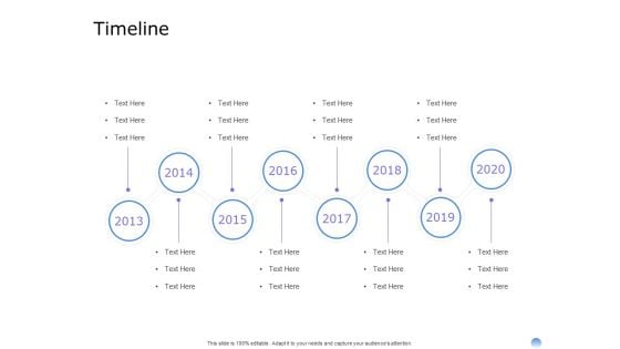 Proposal To Brand Company Professional Services Timeline Background PDF