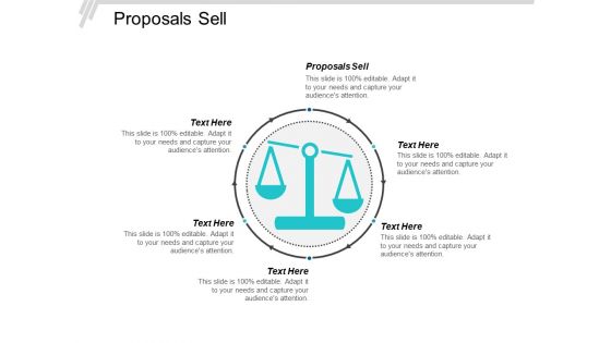 Proposals Sell Ppt PowerPoint Presentation Model Deck Cpb