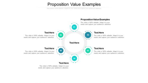 Proposition Value Examples Ppt PowerPoint Presentation Slides Icons Cpb