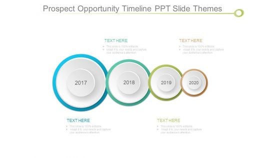 Prospect Opportunity Timeline Ppt Slide Themes