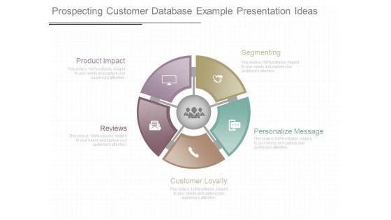 Prospecting Customer Database Example Presentation Ideas