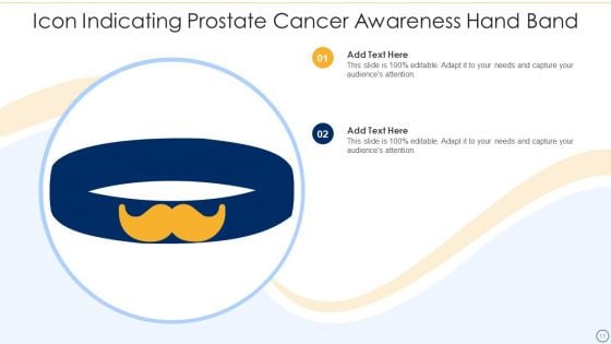 Prostate Cancer Icon Ppt PowerPoint Presentation Complete With Slides