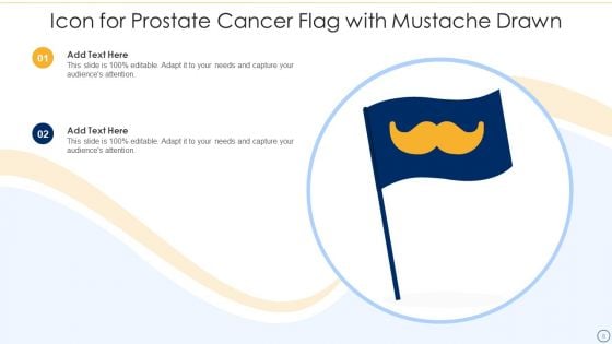 Prostate Cancer Icon Ppt PowerPoint Presentation Complete With Slides