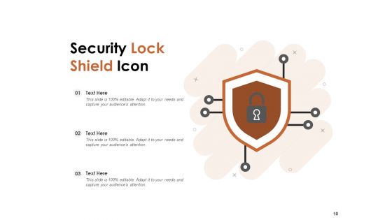Protection Icon Security Icon Wall Security Security Shield Ppt PowerPoint Presentation Complete Deck