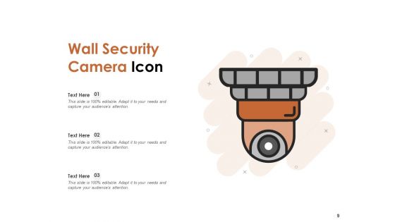 Protection Icon Security Icon Wall Security Security Shield Ppt PowerPoint Presentation Complete Deck