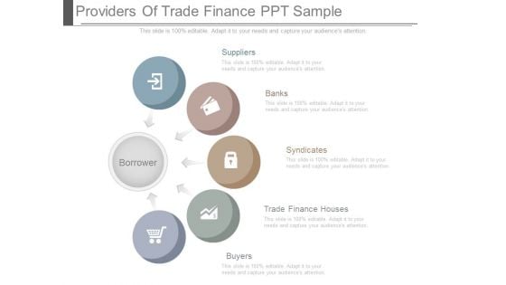 Providers Of Trade Finance Ppt Sample