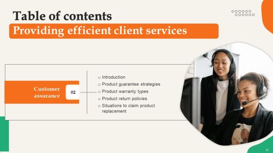 Providing Efficient Client Services Ppt PowerPoint Presentation Complete Deck With Slides Slide15