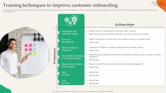 Providing Efficient Client Services Training Techniques To Improve Customer Onboarding Information PDF Providing Efficient Client Services Training Techniques To Improve Customer Onboarding Information PDF