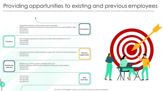 Providing Opportunities To Existing And Previous Employees Demonstration PDF Providing Opportunities To Existing And Previous Employees Demonstration PDF