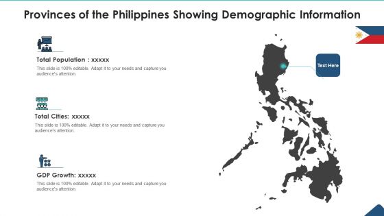 Provinces Of The Philippines Showing Demographic Information Themes PDF