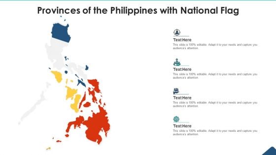 Provinces Of The Philippines With National Flag Download PDF