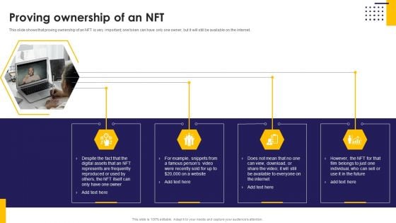 Proving Ownership Of An NFT Ppt PowerPoint Presentation Diagram Lists PDF