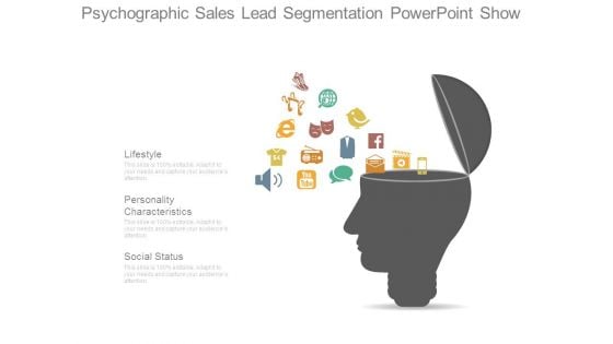 Psychographic Sales Lead Segmentation Powerpoint Show