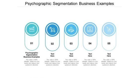 Psychographic Segmentation Business Examples Ppt PowerPoint Presentation Styles Diagrams Cpb