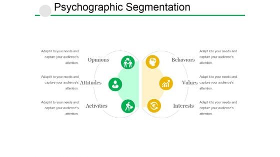 Psychographic Segmentation Ppt PowerPoint Presentation Pictures Samples