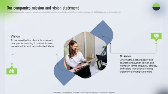 Psychological Locational And Situational Market Segmentation Plan Our Companies Mission And Vision Formats PDF