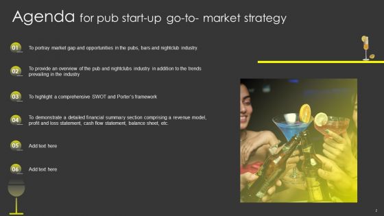 Pub Startup Go To Market Strategy
