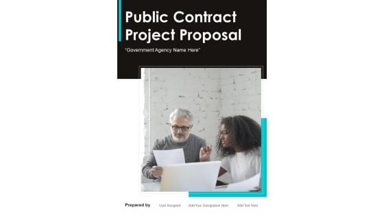 Public Contract Project Proposal Example Document Report Doc Pdf Ppt