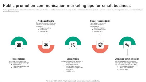 Public Promotion Communication Marketing Tips For Small Business Download PDF Public Promotion Communication Marketing Tips For Small Business Download PDF