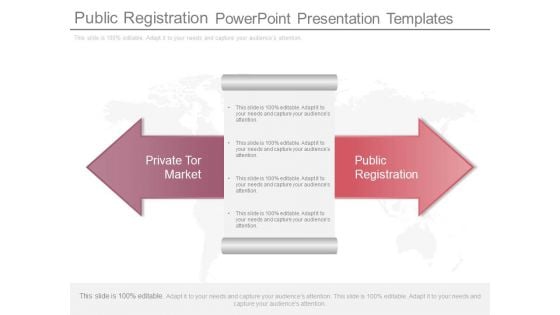Public Registration Powerpoint Presentation Templates