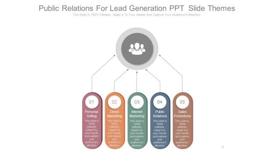 Public Relations For Lead Generation Ppt Slide Themes