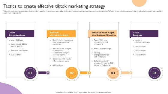 Public Relations Guide To Enhance Brand Credibility Tactics To Create Effective Tiktok Marketing Strategy Inspiration PDF Public Relations Guide To Enhance Brand Credibility Tactics To Create Effective Tiktok Marketing Strategy Inspiration PDF
