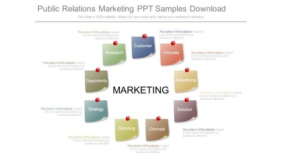 Public Relations Marketing Ppt Samples Download