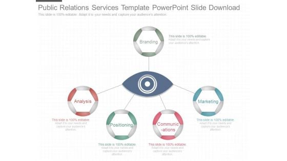 Public Relations Services Template Powerpoint Slide Download