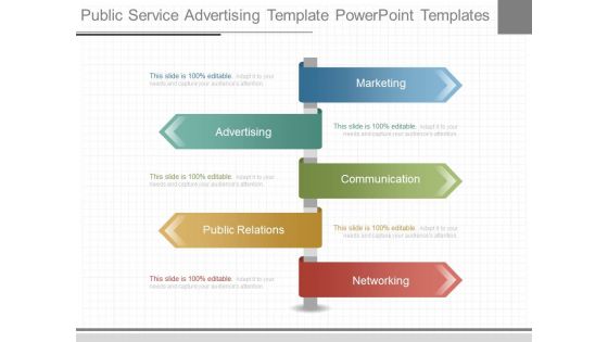 Public Service Advertising Template Powerpoint Templates