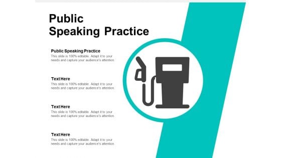 Public Speaking Practice Ppt PowerPoint Presentation File Smartart Cpb