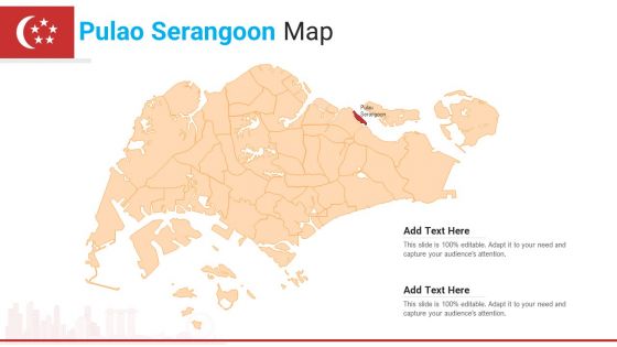 Pulao Serangoon Map PowerPoint Presentation PPT Template PDF