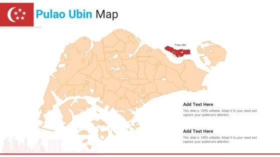 Pulao Ubin Map PowerPoint Presentation PPT Template PDF