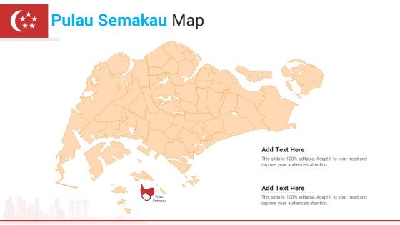 Pulau Semakau Map PowerPoint Presentation PPT Template PDF