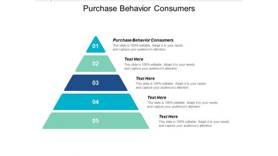 Purchase Behavior Consumers Ppt PowerPoint Presentation Infographic Template Show Cpb