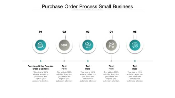 Purchase Order Process Small Business Ppt PowerPoint Presentation Icon Inspiration Cpb Pdf