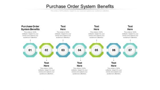 Purchase Order System Benefits Ppt PowerPoint Presentation Infographics Deck Cpb